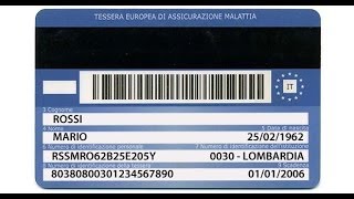 Perchè la nostra tessera sanitaria riporta codici militari americani e aeronautici?