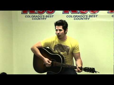 JT Hodges sing "Sleepy Little Town" for radio station K99 - YouTube