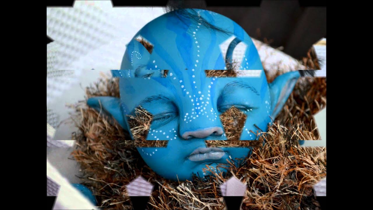 Avatar Inspired Na'vi Reborn Baby Twins :) - YouTube