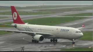 Turkish Airlines A330-200 landing at Kansai International Airport in light drizzle view on youtube.com tube online. Turkish Airlines A330-200 landing at Kansai International Airport in light drizzle view on youtube.com tube online.