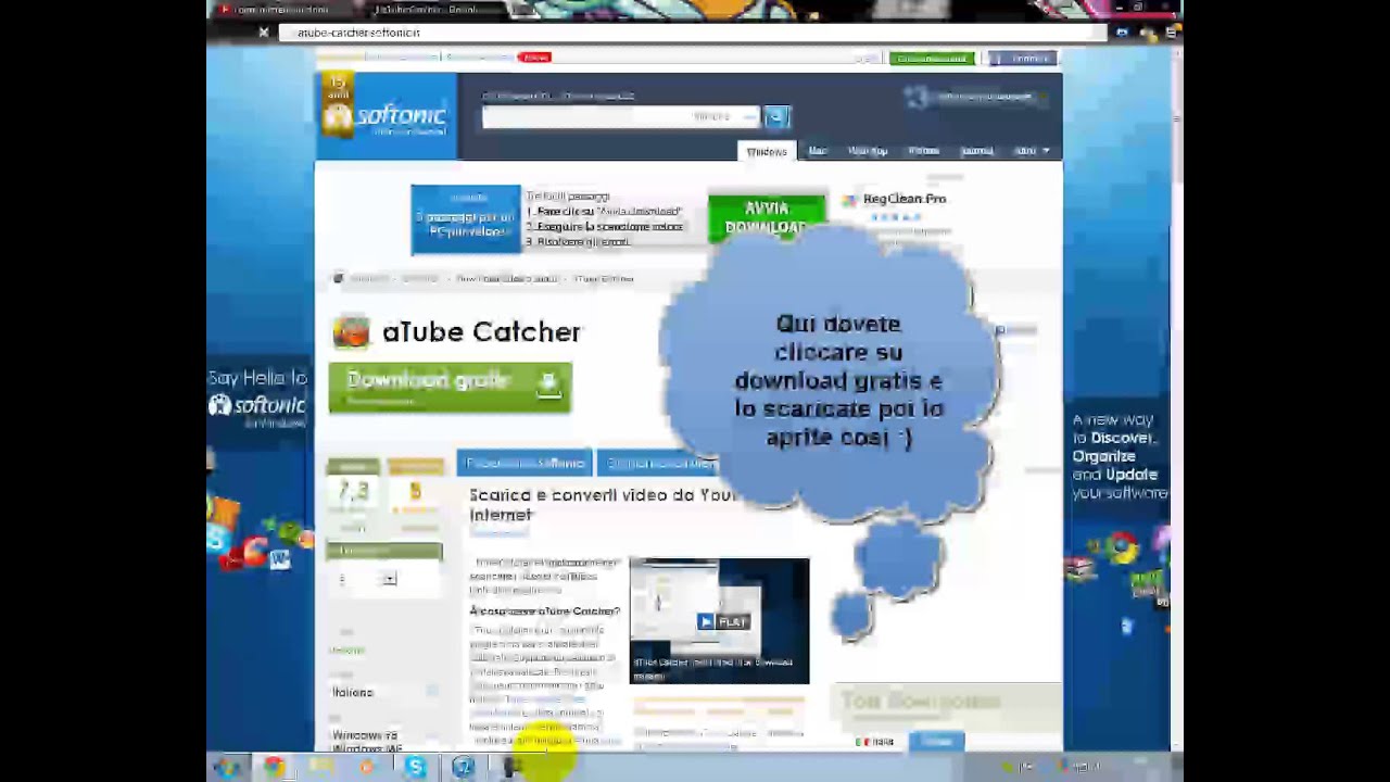 come scaricare aTube catcher gratis - YouTube