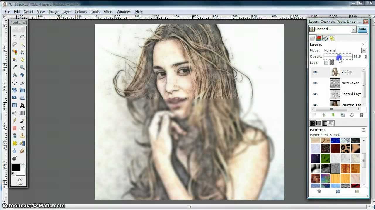 convert photo into pencil sketch free software