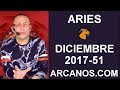 Video Horscopo Semanal ARIES  del 17 al 23 Diciembre 2017 (Semana 2017-51) (Lectura del Tarot)