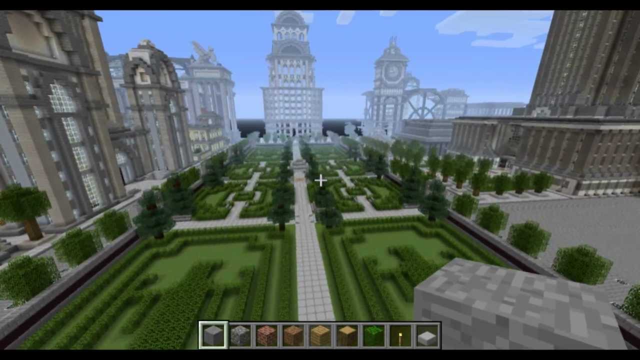 downloadable minecraft medieval city map