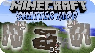 Minecraft DEATH ANIMATION MOD (Shatter Mod)