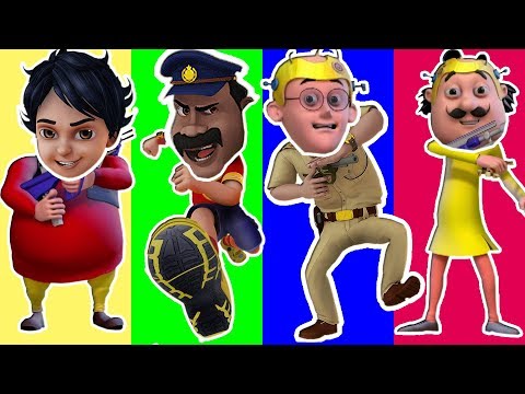 Wrong Head Funny Motu Patlu Shiva in Mission Moon Wrong matching game fun