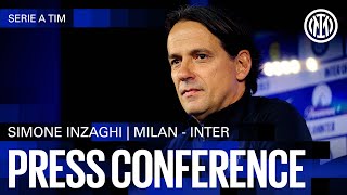 MILAN - INTER | PRE-MATCH PRESS CONFERENCE LIVE powered by  @leovegasnews  🔴🎙️⚫🔵???