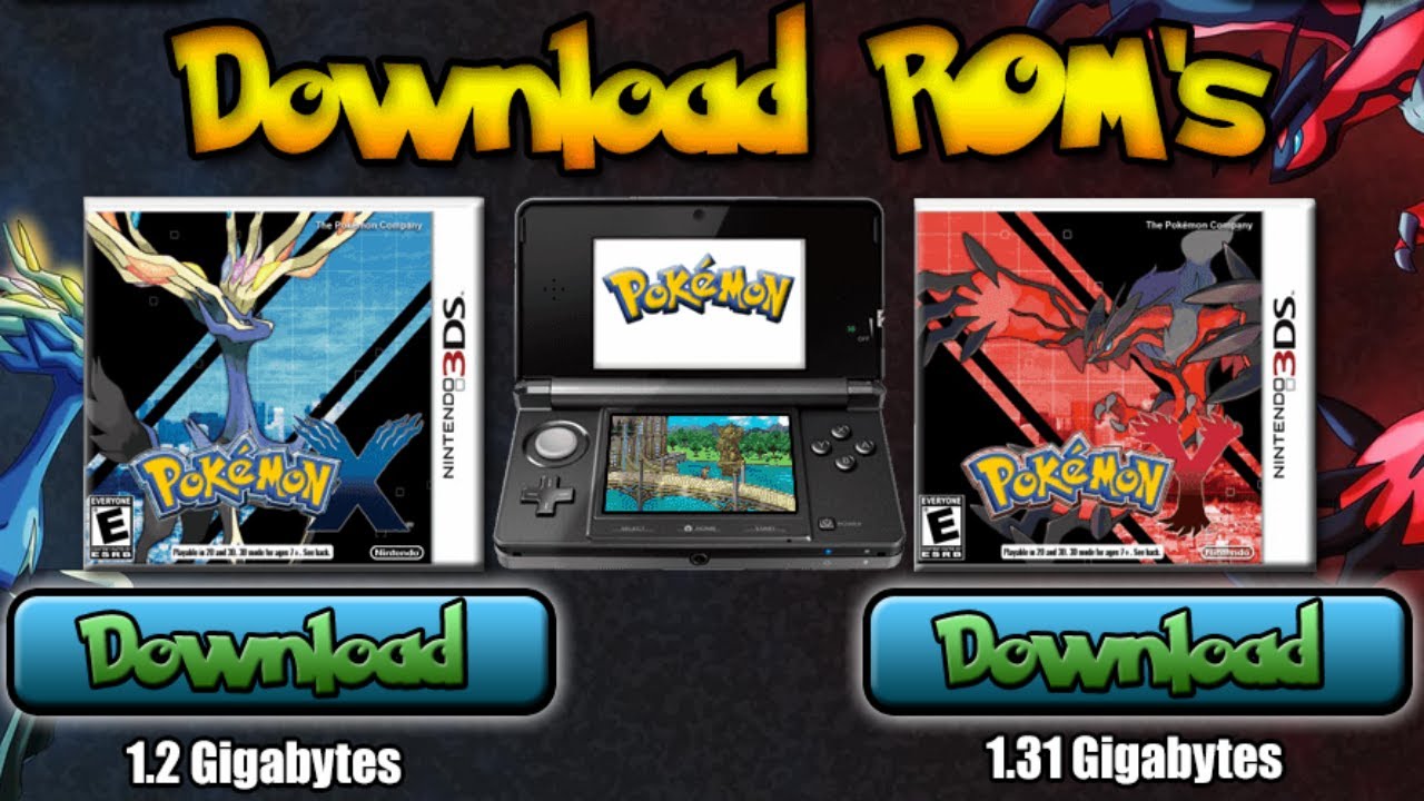 pokemon x and y for citra roms