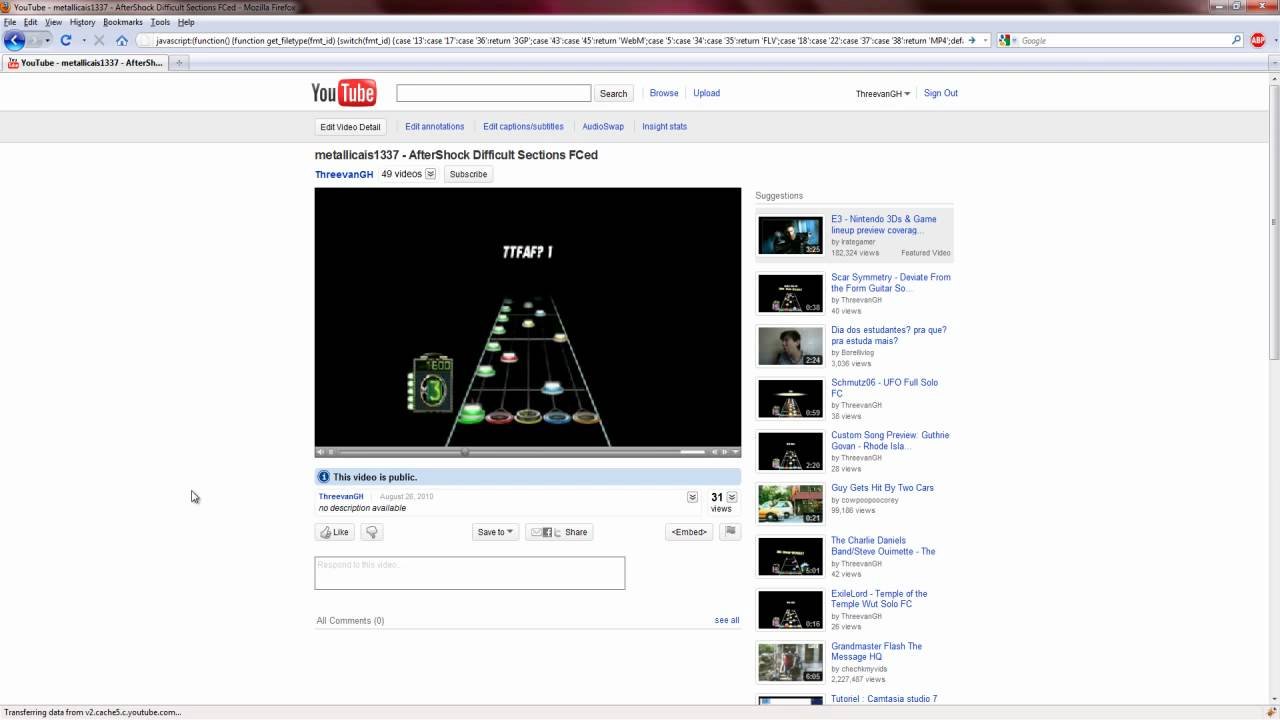 Embed QuickTime Player on YouTube Video Pages w/ JavaScript - YouTube