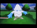 Live!!! Shiny Snover after 66 REs!! (Shiny Mega Abomasnow footage!)