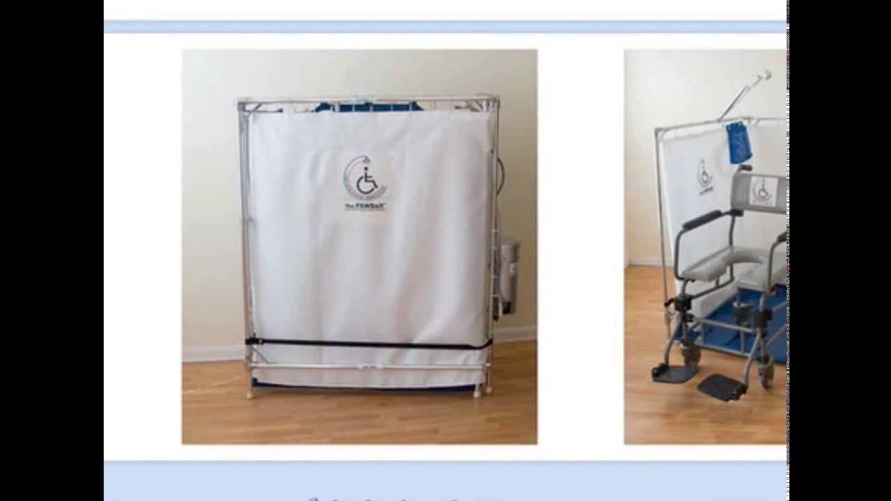 Portable Wheelchair Showers for the Disabled Alternative to WalkIn