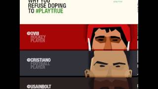 2013 Cannes Cyber Young Lions: World Anti-Doping Agency — Play True