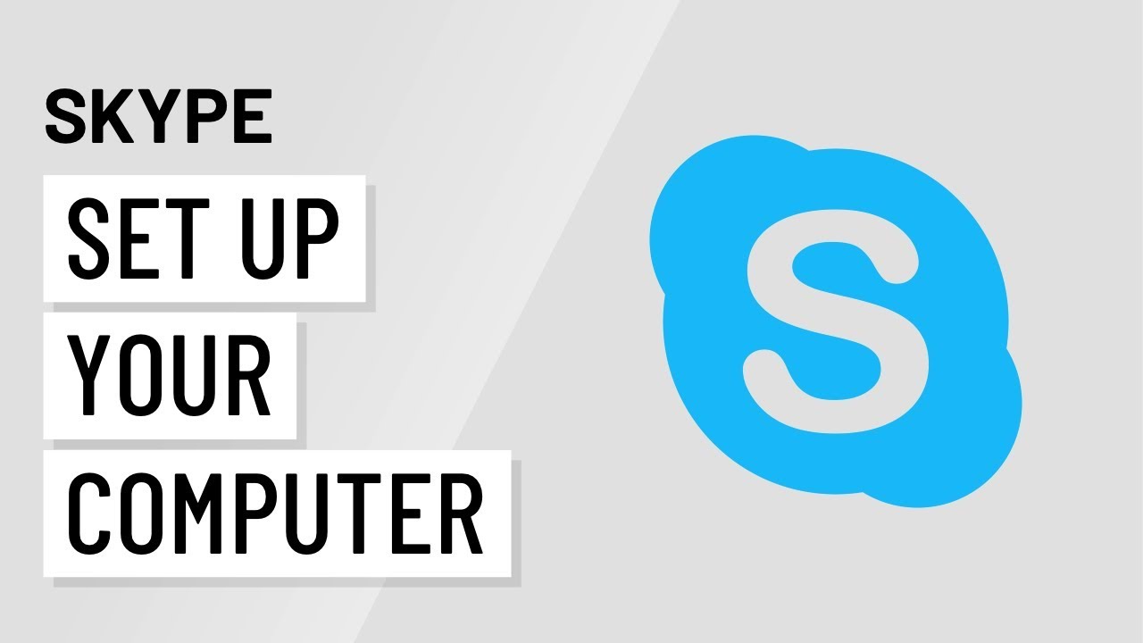 how to setup a skype account