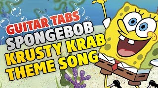 [Spongebob] Krusty Krab Theme Song Guitar Cover (Rake Hornpipe TAB)