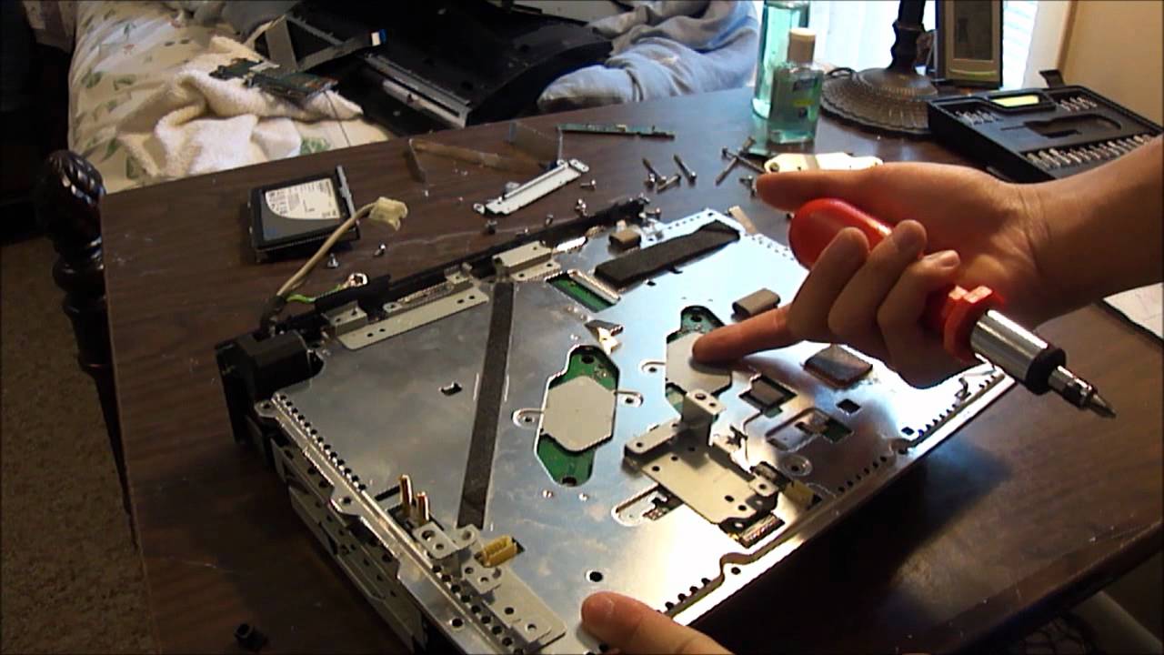 PlayStation 3 Disassembly (Original 60 GB PS3) YouTube