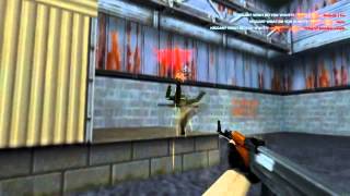 Counter Strike 1.6 - de_nuke - five deagle ak 47 headshots - JaxeN