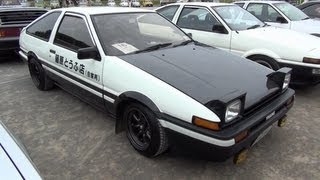 トヨタ スプリンター トレノ AE86型 藤原とうふ店仕様 オートジャンボリー2013