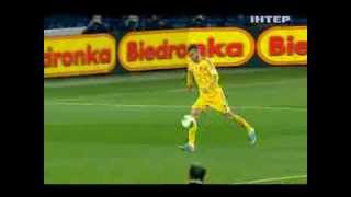 Украина - Польша 1:0 видео