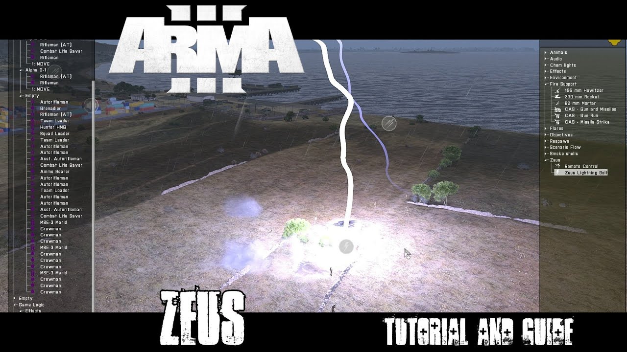 arma 3 zeus mod not working