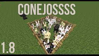 CONEJOSSSS!!!! | MINECRAFT 1.8 | snapshot 14w27a