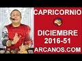 Video Horscopo Semanal CAPRICORNIO  del 11 al 17 Diciembre 2016 (Semana 2016-51) (Lectura del Tarot)