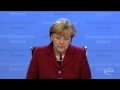 As the US security agency has been accused of monitoring the phones of European leaders, Chancellor Angela Merkel and French President Francois Hollande are seeking talks with the US before the end of the year to demand an explanation over the allegations. 

Speaking in a press conference after the first meetings of a 2-day gathering of EU leaders in Brussels, Merkel said she wants \'action\' from President Obama, and \'not just words\'.