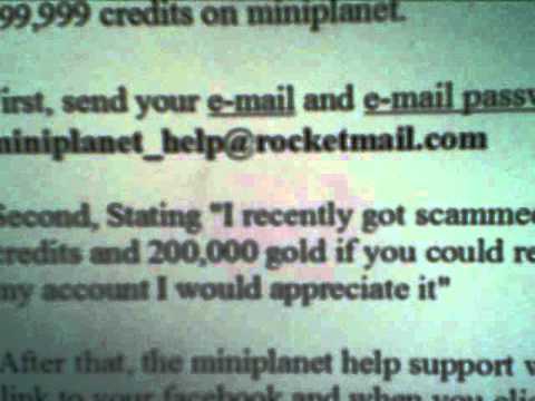 MiniPlanet Gold & Credit Cheat - YouTube