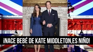 ¡Bebé de Kate Middleton,ES NIÑO!