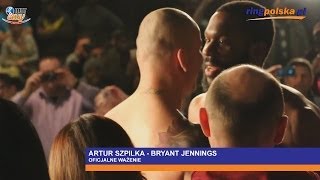 Szpilka - Jennings: Oficjalne ważenie