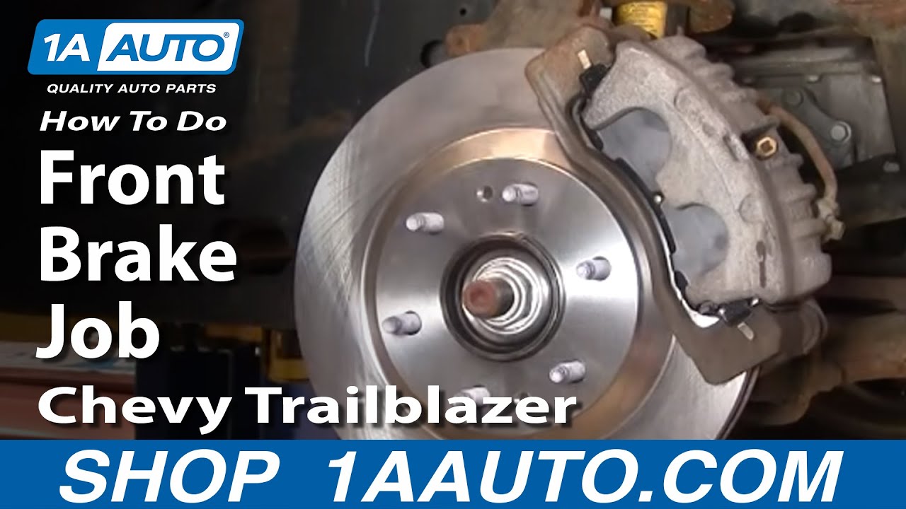 How To Do a Front Brake Job Chevy Trailblazer GMC Envoy