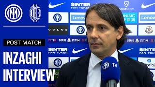 INTER 1-2 MILAN | INZAGHI EXCLUSIVE INTERVIEW [SUB ENG] 🎙️⚫🔵??
