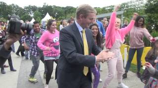 Taoiseach Enda Kenny Dances To 'Happy' by Pharrell Williams - ORIGINAL