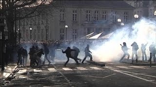 Saccage de Nantes en marge de la manifestation contre l'aéroport de Notre-Dame-des-Landes