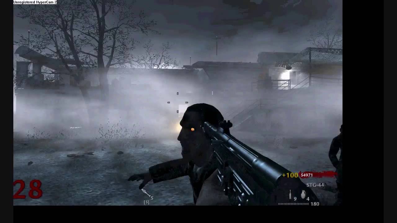 Cod WaW Outside Nazi Zombie Map and Console Cheats (PC) - YouTube