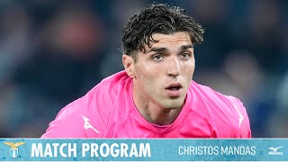 📘? Christos Mandas al match program di Lazio-Juventus