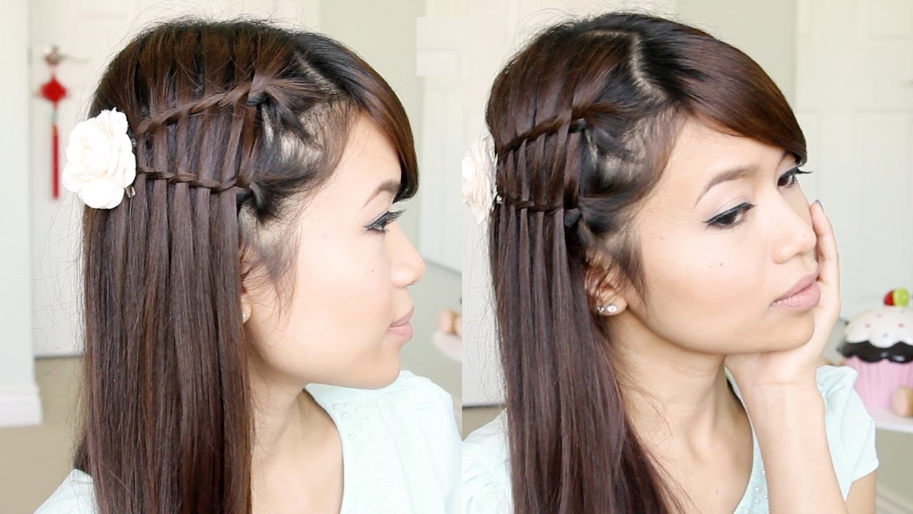 ... Twist Hairstyle for Medium Long Hair Tutorial - Bebexo - YouTube
