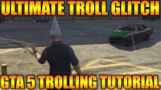 GTA 5 Online Ultimate Troll - How To Troll People On GTA V Multiplayer (Los Santos Customs Trolling)