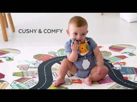 video Skip Hop Double Play Reversible Playmat (Vibrant Village)