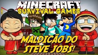 Minecraft: MALDIÇÃO DO STEVE! (Survival Games)