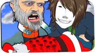 HAPPY WHEELS - 1000 WAYS TO KILL SANTA! ☆ Let's Play Happy Wheels