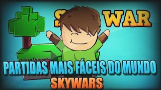 Minecraft: SERVIDOR MAIS FÁCIL DO MUNDO #2 (SKYWARS)