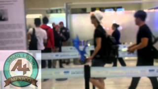 10.08.13 [FANCAM] MBLAQ @ Aeropuerto Int. de la Ciudad de México Rumbo a Corea del Sur