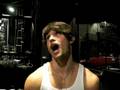 Justin Gaston Backstage Fun - Youtube