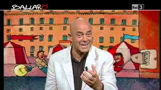 Ballarò - MAURIZIO CROZZA: ''Immaginate Berlusconi ai servizi sociali'' 10/09/2013