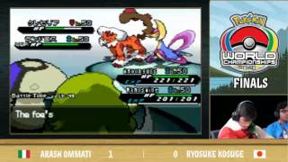 Pokémon VGC 2013 Masters Final - Arash Ommati (ITA) vs Ryosuke Kosuge (JAP)