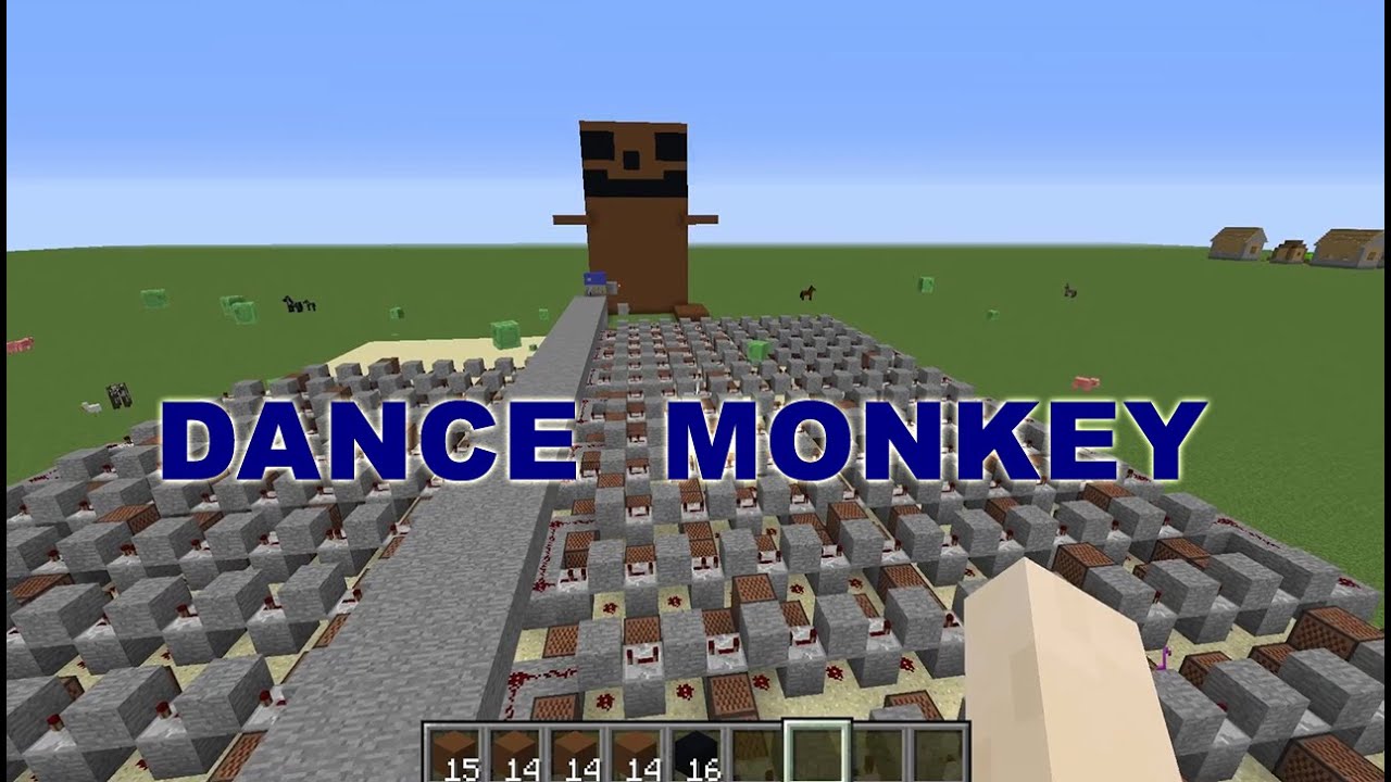 Dance Monkey But I Played It On Minecraft Musical Note Blocks