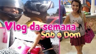 Vlog da semana Sab e Dom: Shopping, penteadeira, casa por: Kathy Castricini