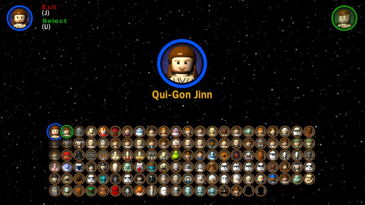 LEGO Star Wars: The Complete Saga - All Characters - YouTube