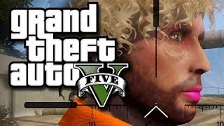 GTA 5 Online Funny Moments!  (G18 the Bully, Prison Lipstick, and More!)