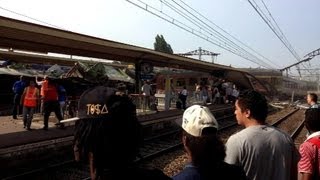 Déraillement d'un train à Brétigny-sur-Orge: "deux wagons complètement déchiquetés" - 12/07